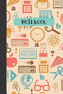 Cahier de mathématiques : composition de cahier en papier millimétré ligné de carrés