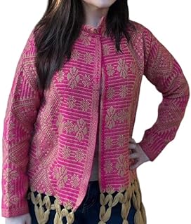 Cardigan latin mexicain, veste faite à la main, collection de mode autochtone/mexicaine par linda andrade. Comparez, choisissez, économisez sur Diaytar Sénégal
