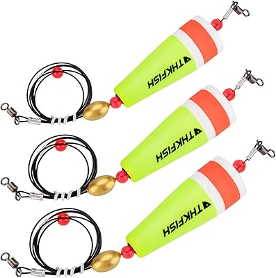 Poids de flotteur de pêche thackfish, poids de pêche, flotteurs en liège, hochet en liège, poids à éclater en liège, contient un poids supplémentaire en eau salée, 4 pièces. Des économies garanties sur chaque commande avec Diaytar