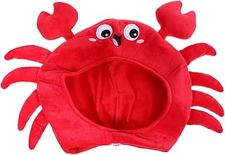 Chapeau de crabe drôle chapeau d'animal costume de fête sous-marine nouveauté
