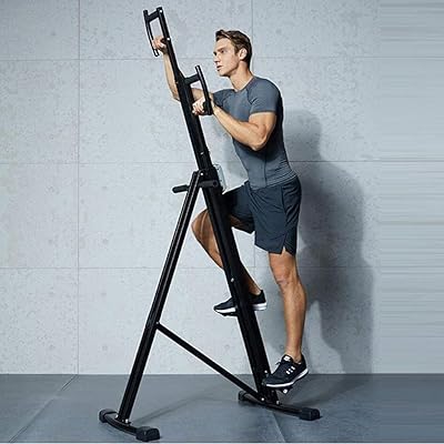 Machine d'exercice verticale et pliable, robuste, pour entraînement à domicile, monte-escalier de fitness
