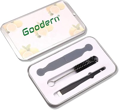 Le kit de nettoyage compatible goodrun comprend une brosse de nettoyage en silicone
