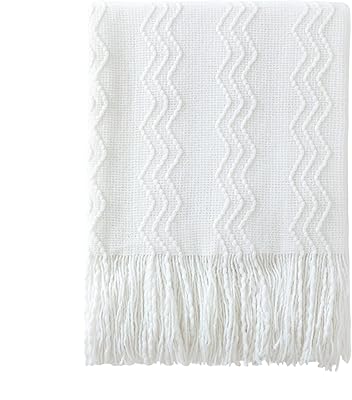 Couverture de canapé en tricot solide purina, housse de canapé décorative, 50" x