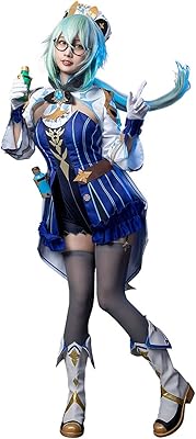 Costume de cosplay multi-rôle jacquard genshin impact jungle bennett albido fenty nello costume
