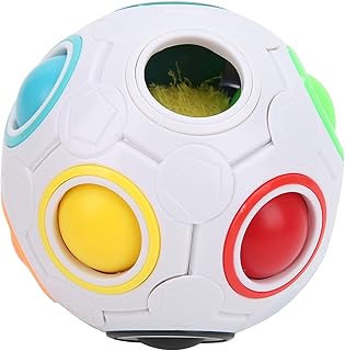 Balle arc-en-ciel belle boule matériau abs propre et sain pour les amis se