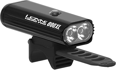 Phare de vélo led lezyne micro drive pro 800xl, 800 lumens, autonomie