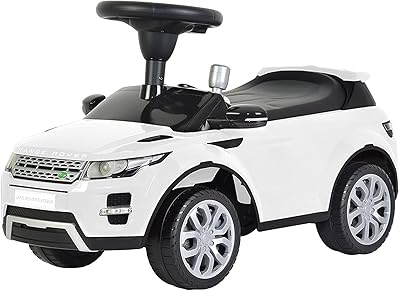 Voiture jouet dorsa range rover evoque pour enfants blanc 348