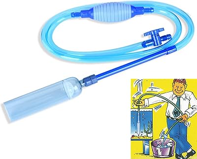 Changeur d'eau manuel nc pour aquarium, nettoyage du gravier et du sable