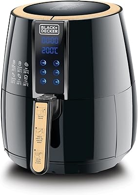 Friteuse à air black & decker 1500 w 4 l avec technologie
