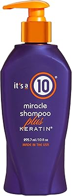 Shampoing à la kératine it's a ten miracle pour unisexe - 295 ml