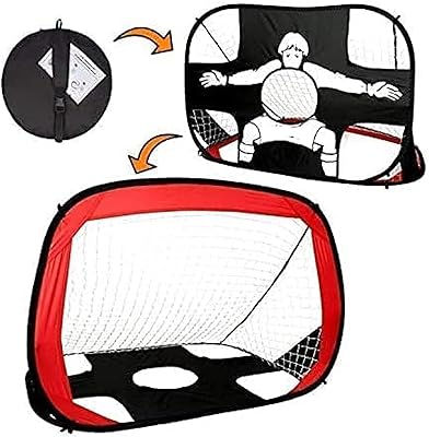 Filet de football pour enfants honeylevo, filet de football pliable et portable