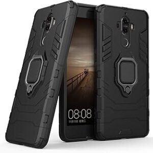 Compatible avec la coque de protection robuste double couche huawei mate 9, avec anneau en métal et béquille (fonctionne avec un support magnétique de voiture) (noir). Vos marques préférées à prix réduits sur Diaytar