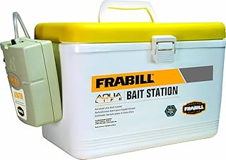 Boîte à appâts farbell avec aérateur | refroidisseur de stockage d'appâts vivants