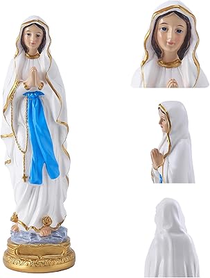 Diyyilif 8,7\"h statue de la vierge marie, petites statues de mère bénie