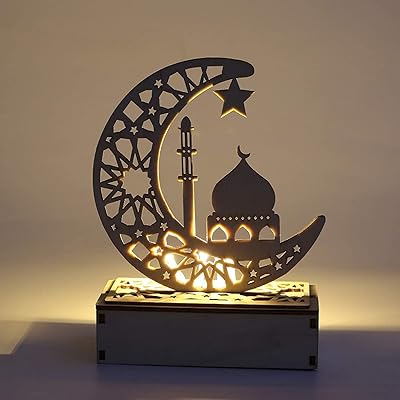 Décorations de table ramadan de fam eid - vaisselle eid - lumières décoratives