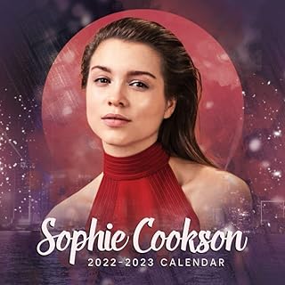 Calendrier 2022-2023 sophie cookson : actrice anglaise -18 mois janvier 2022