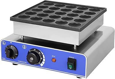 Gaufrier électrique 25 pièces, cuisson de gâteaux de style japonais saoudien en arabe saoudien, plaque chauffante réglable pour le contrôle de la température. Diaytar : L'intelligence commerciale au service du client