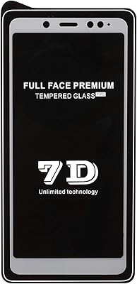 Protecteur d'écran 7d pour xiaomi redmi note 5 pro, blanc