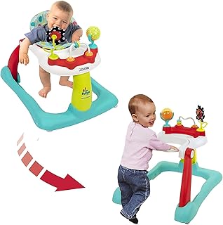 Marcheur d'activités 2-en-1 colcraft tiny steps - jubilé - multicolore