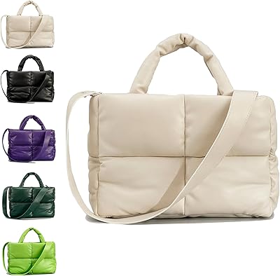 Grand sac à main matelassé pour femme, sac à main d'hiver matelassé doux, sac à bandoulière et sac de courses. Diaytar Sénégal : Des produits pour toute la famille à prix cassés