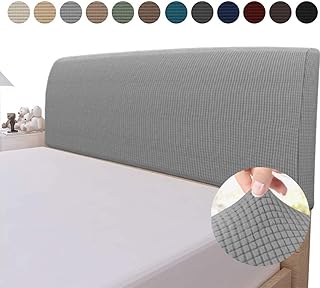 Housse de tête de lit housse de protection lit extensible et anti-poussière décoration