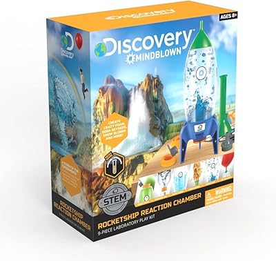 Coffret de jeu de laboratoire de 9 pièces avec chambre de réaction discovery