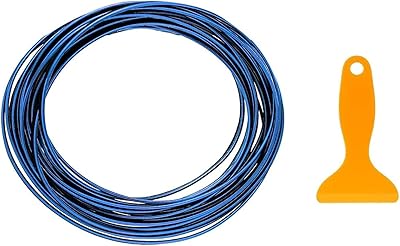 Bandes de décoration intérieure de voiture, bandes de décoration de voiture universelles, bandes de remplissage de décoration de tableau de bord diy, ruban flexible avec outil d'installation (bleu/10 pieds). La plateforme e-commerce qui démocratise la consommation : Diaytar