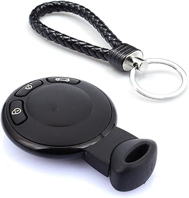 Couvercle de porte-clés de remplacement thor-and en aluminium pour porte-clés mini cooper, noir