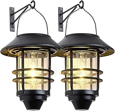 White shop lampes solaires d'extérieur à suspendre lanterne solaire