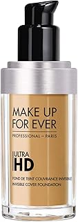 Fond de teint invisible cover up for ever ultra hd y385, beige olive