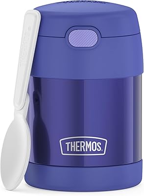 Pot de nourriture pour bébé en acier inoxydable isolé sous vide thermos funtainer
