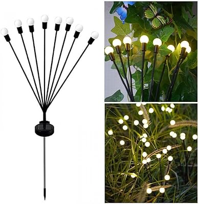 Goodrun ramadan firefly design 2 pièces lampes de jardin solaires extérieures étanches conception