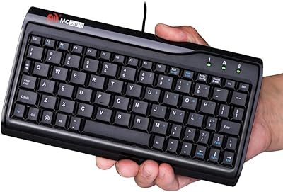 Clavier filaire ultra-petit mc sight, 78 touches pleine taille, portable et adapté à