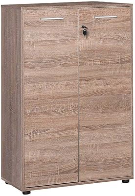 Bibliothèque polyvalente à 3 niveaux adore furniture, 72"l x 110"h x 34"p
