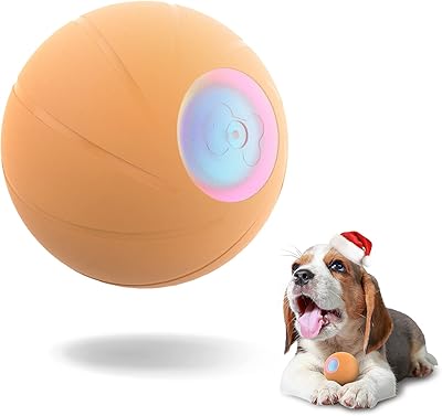 Jouet interactif intelligent cheerble pour chien, sinister ball se, balle roulante autocollante, balle
