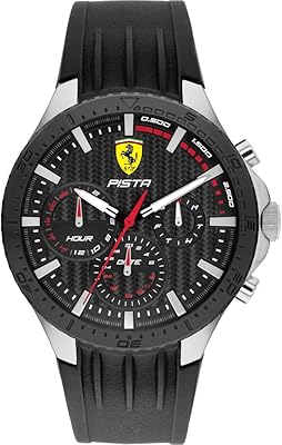 Montre pour homme scuderia ferrari pilota evo turbo avec cadran bleu