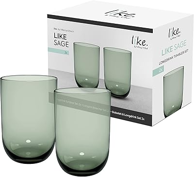 Ensemble de verres hauts like sage par villeroy & bosch - lot