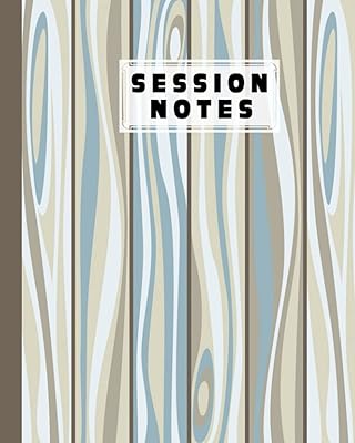 Journal de notes de séance : journal de notes de séance en bois