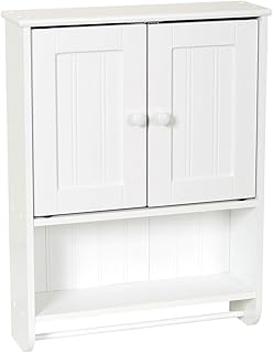 ARMOIRE MURALE COTTAGE ZENA HOME 9114W, BLANC