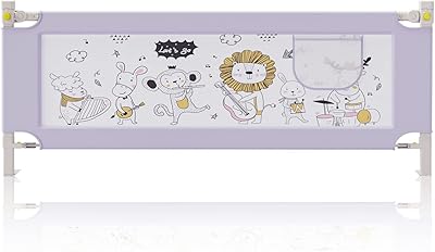 Barrière de lit pour tout-petits barrière extra longue barrières latérales pliables