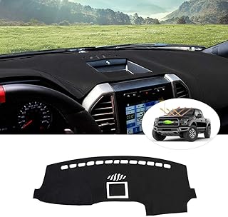 Housse de tableau de bord en daim pour ford f-150 f150