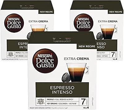 Capsules d'espresso nescafé dolce gusto (48 capsules, 48 ​​tasses)