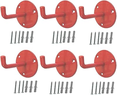 Extincteur royal apex 6 pièces avec crochet de support mural pour extincteur, clip
