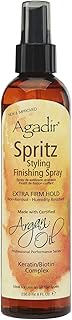 Spray coiffant à l'huile d'argan d'agadir - tenue extra unisexe - 236 ml