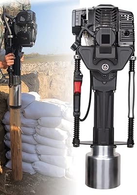 Enfonceur de poteaux de clôture à essence 2 temps, enfonce-pieux à essence 1900