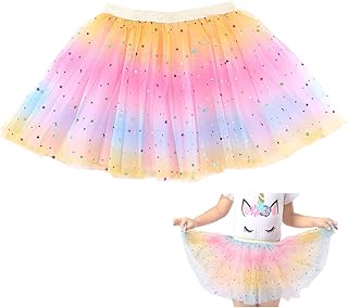 Jupe de danse princesse superposée en tulle pour filles, robe de ballet moelleuse