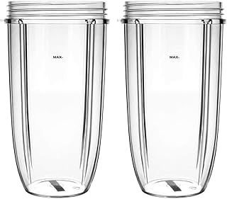 Tasses transparentes pour presse-agrumes pour pièces de rechange nutribullet 600w 900w 18oz