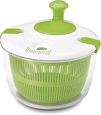 Grande essoreuse manuelle à salade et à laitue amater pour préparer le lavage