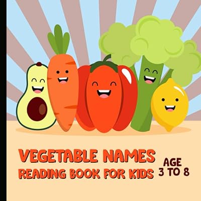 Noms de légumes : livre de lecture pour les enfants