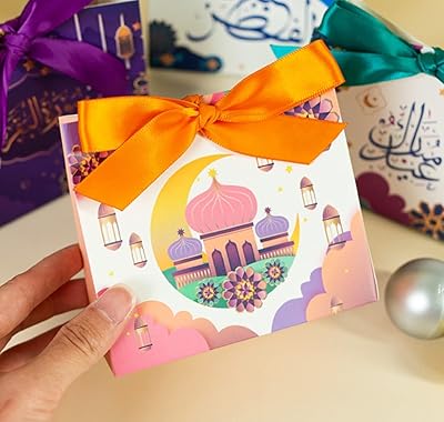 Ramadan - coffrets cadeaux eid mubarak - sac en papier - paquet de 12 – Photo produit Dakar Sénégal – Livraison rapide Ramadan - coffrets cadeaux eid mubarak - sac en papier - paquet de 12. Diaytar Sénégal : Large gamme, petits prix, grande satisfaction